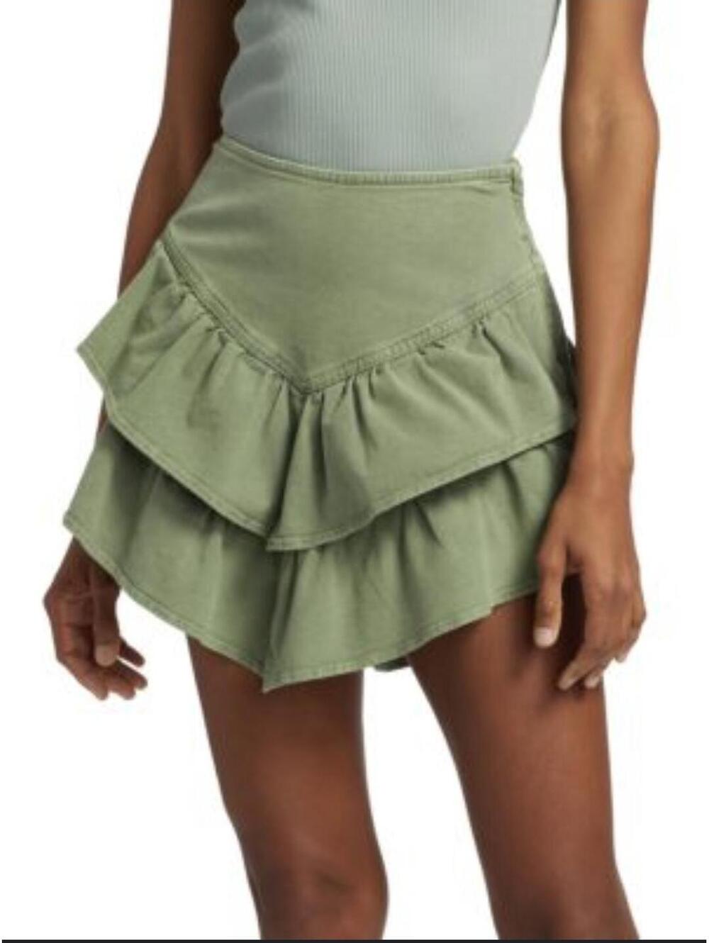 Mother The Ruffle Mini Skirt (26)